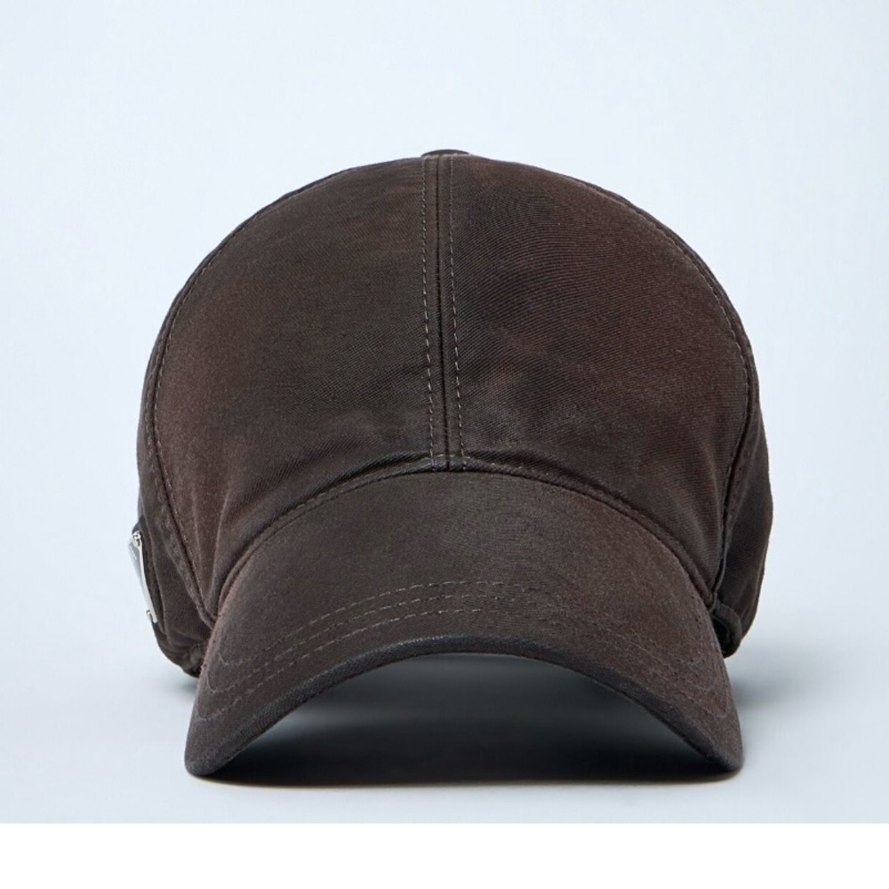 PRADA logo cotton baseball hat cap - Picture 2 of 4